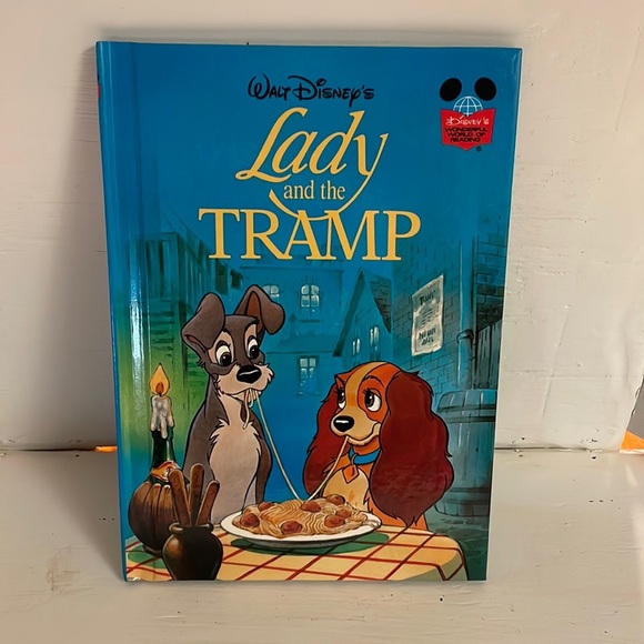 Vintage 1994 Walt Disney’s Wonderful World of Reading Lady and the Tramp book - Picture 1 of 9